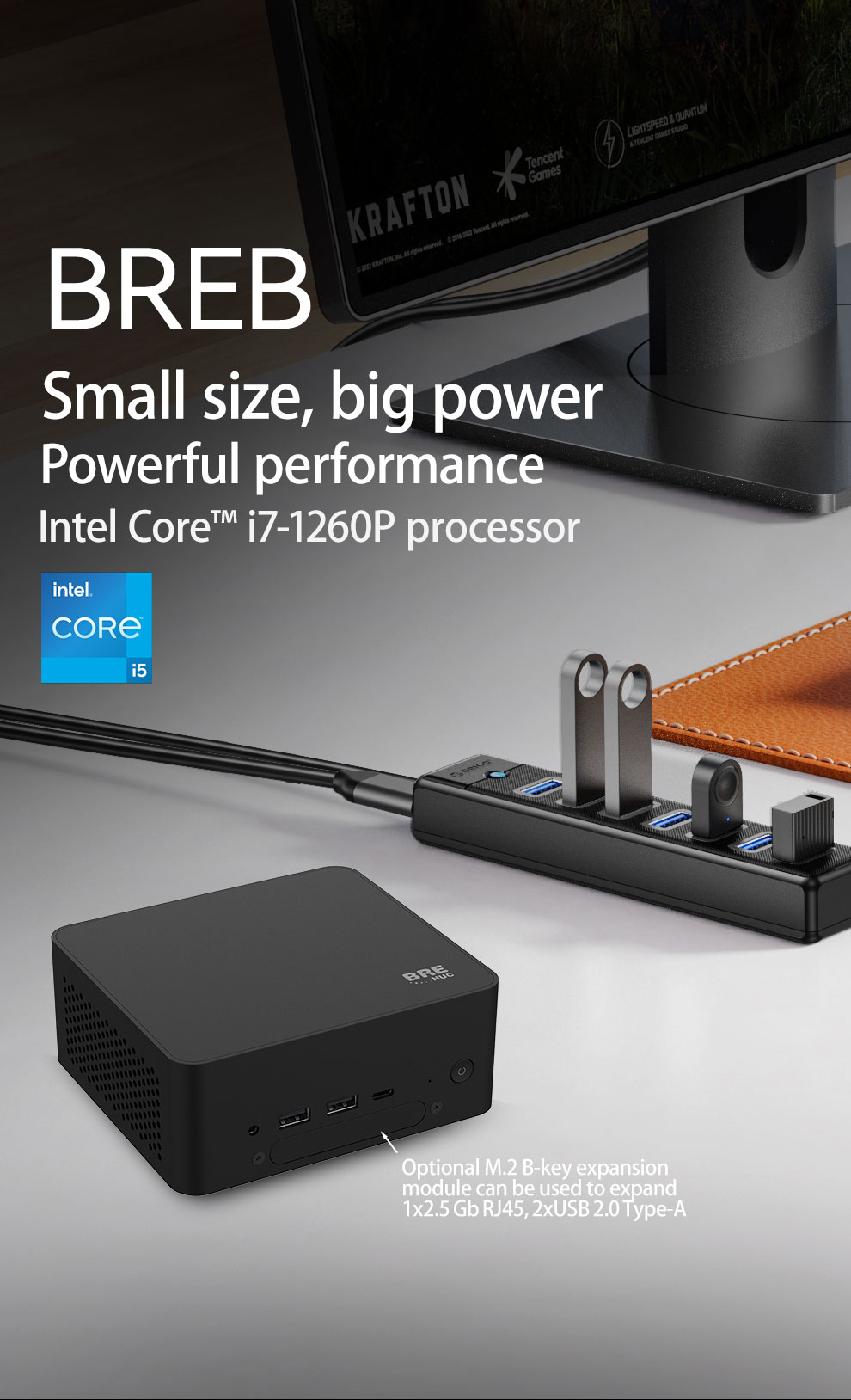 i7-1260P mini pc