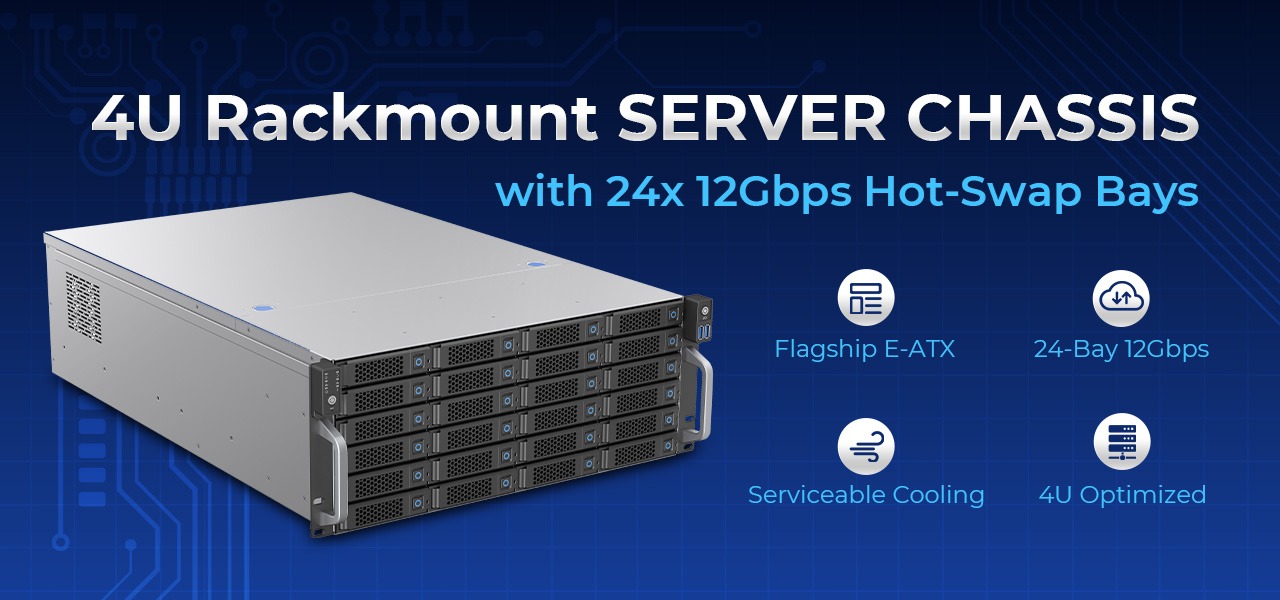 Rosewill RSV-H424 4U Rackmount Server Chassis