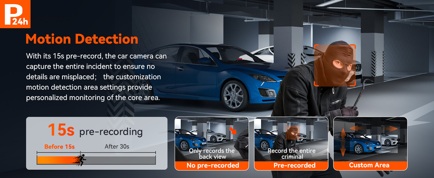 dash camera for cars front and rear