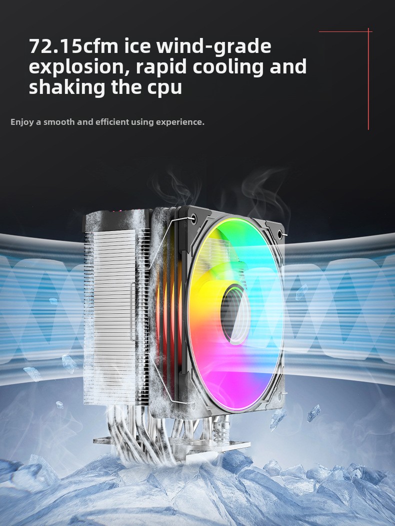 CPU Cooler with Temperature Display