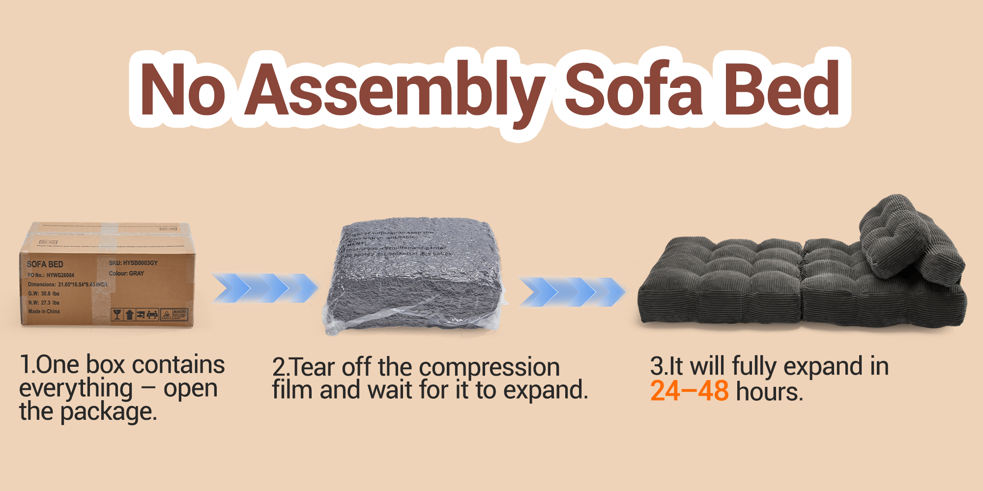 no assembly