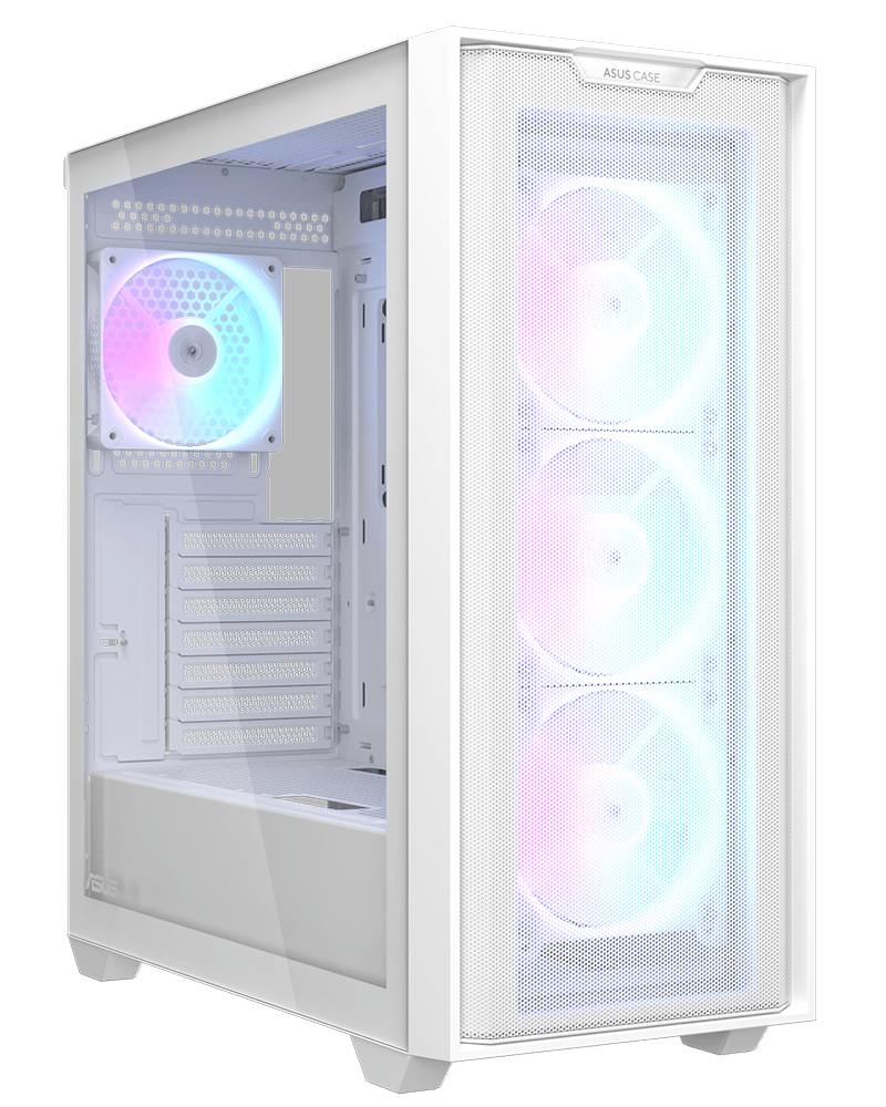 ASUS A33 PLUS White ATX Mid-tower PC Gaming Case