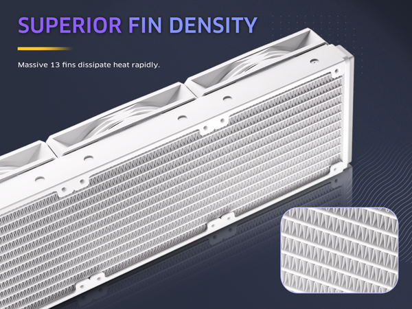 Antec Ultra 360 ARGB White Liquid CPU Cooler