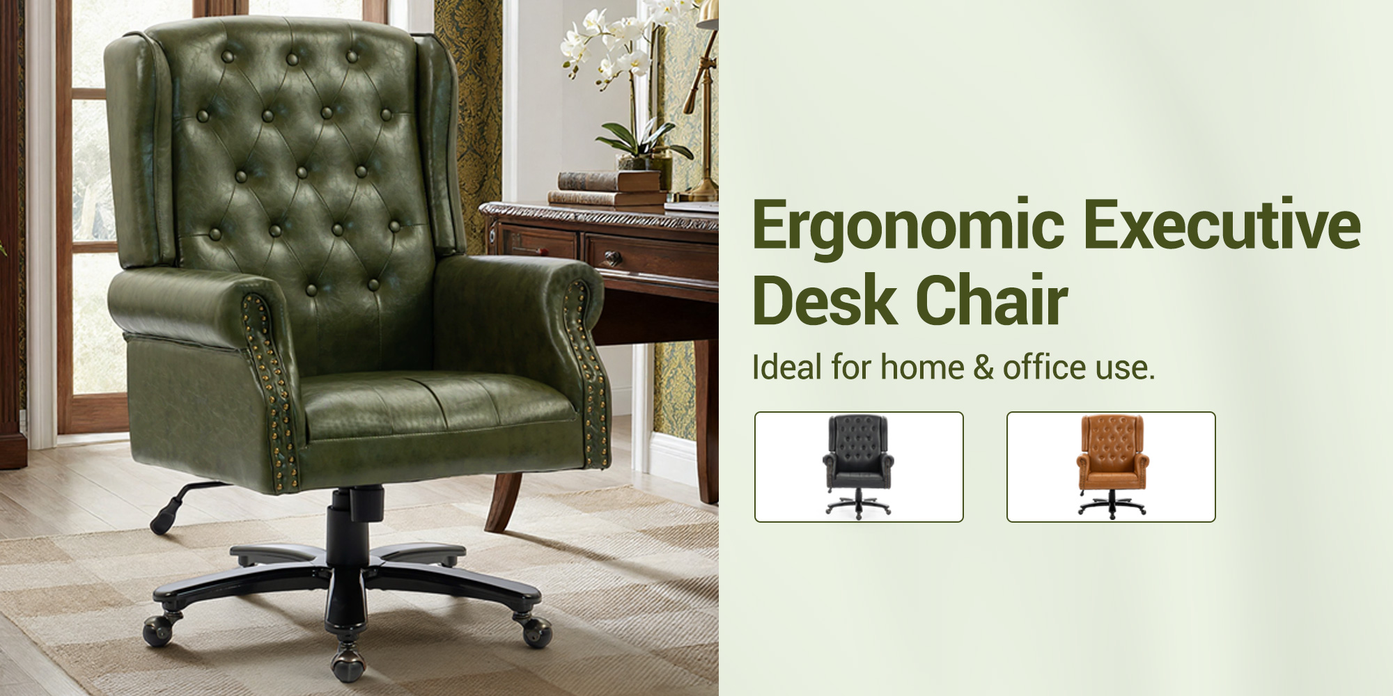 Ergonomic Executive Desk Chair