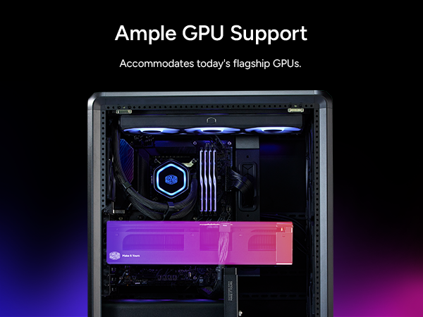 Cooler Master MasterFrame 500 Mesh Black ATX Mid-Tower PC Case