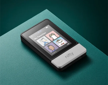 SecuX Nifty Dedicated NFT Hardware Wallet