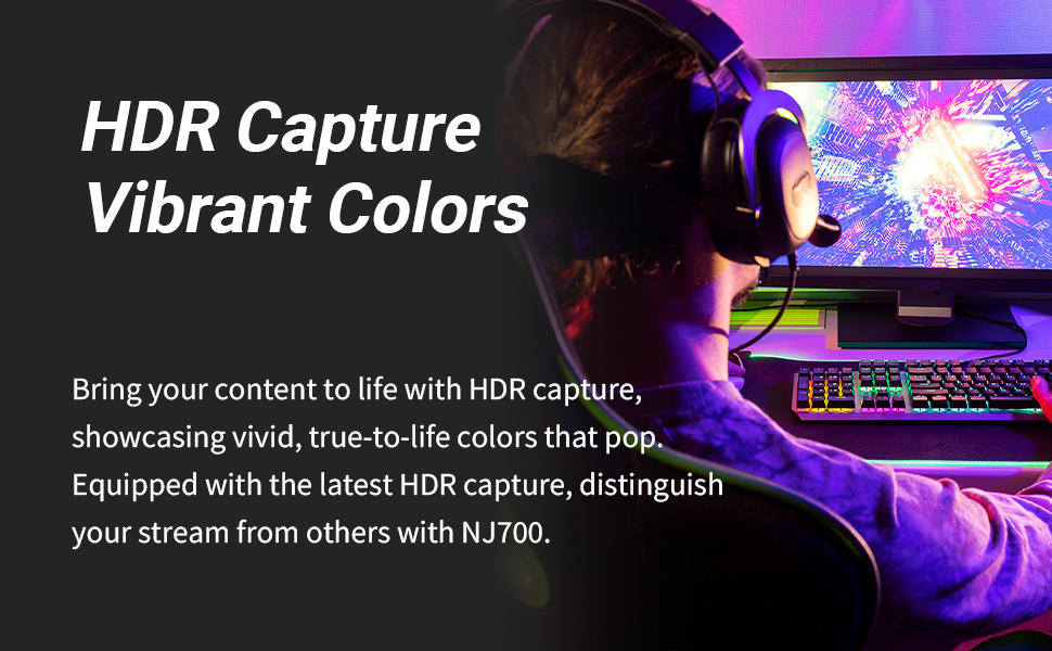 HDR Capture Vibrant Colors True-to-Life Colors