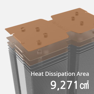 zalman cnps 10x performa st cpu cooler