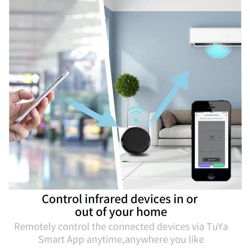 eHub 5-in-1 Smart WiFi Universal Remote: IR and RF Control with Motion –  furryfir