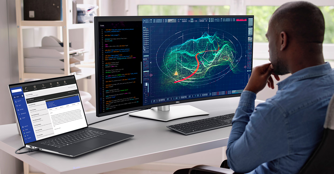 Dell UltraSharp U4025QW 40-inch Curved Thunderbolt™ Hub Monitor
