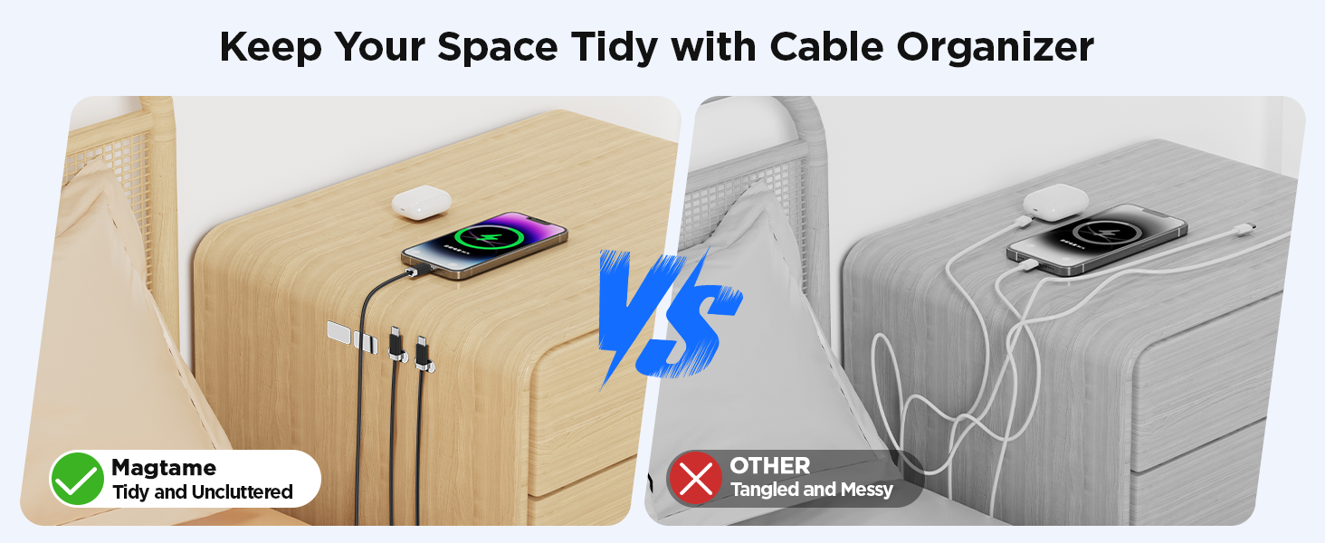 Keep Your Space Tidy with Cable Organizer