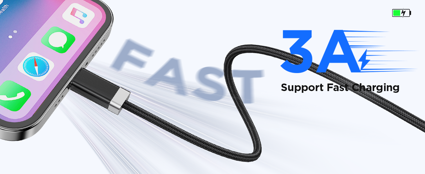3A Support Fast Charging