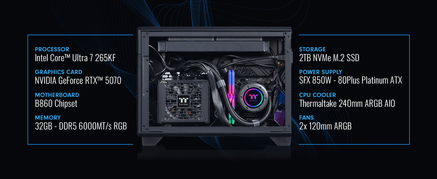 Thermaltake LCGS Traveler Mini-ITX Gaming PC