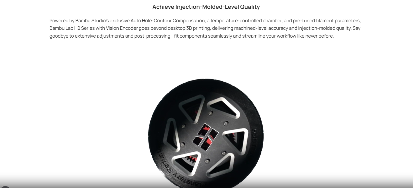Achleve Injection-Molded-Level Quality
