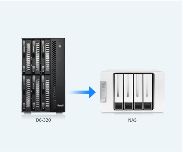 Expansion of NAS Storage Space