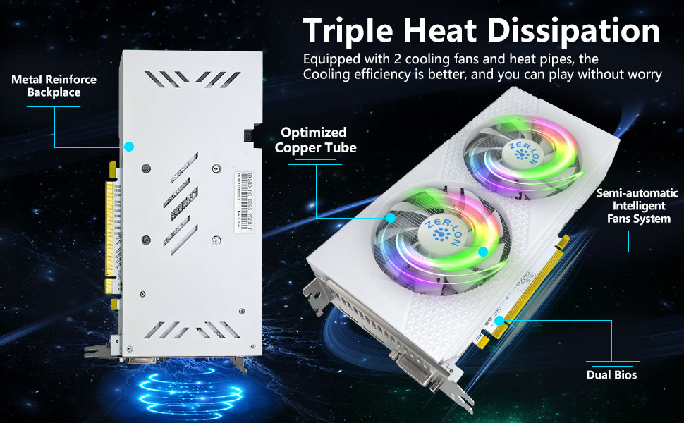 RX 580 8G White gpu