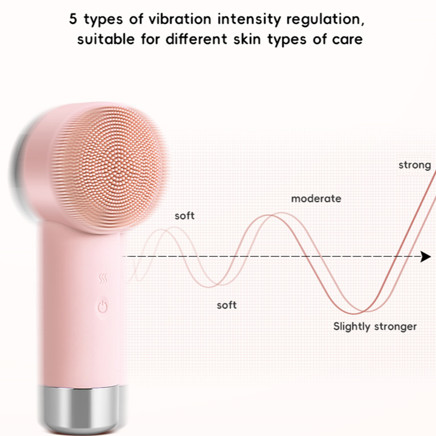 Five speed sonic waves reach deep into your skin