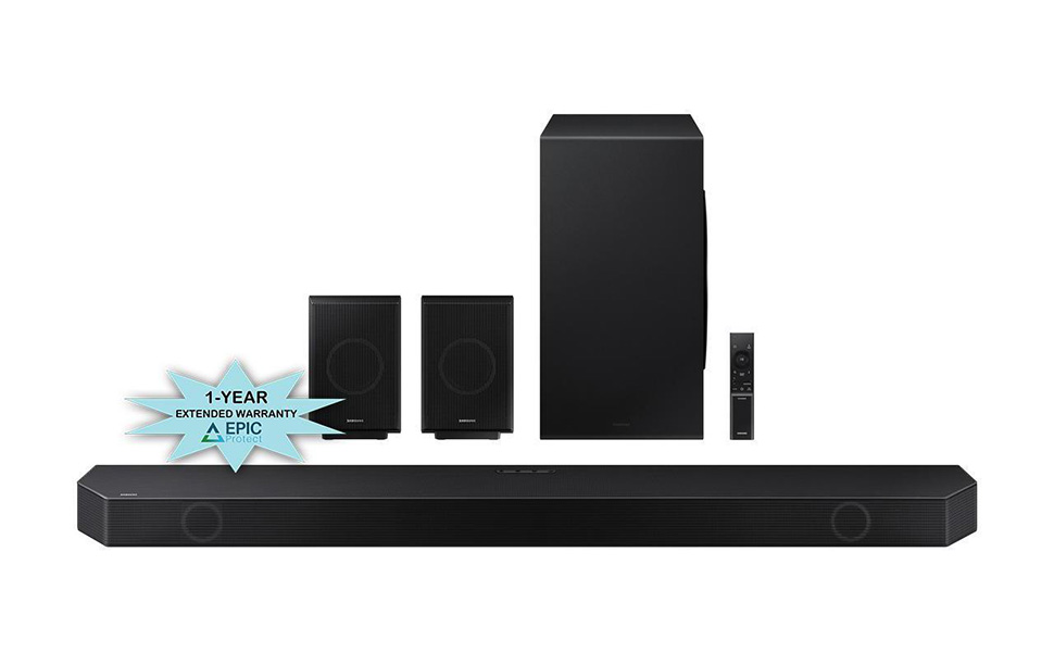 SAMSUNG HWS40T 2.0 ch AllinOne Soundbar with Music Mode, Black