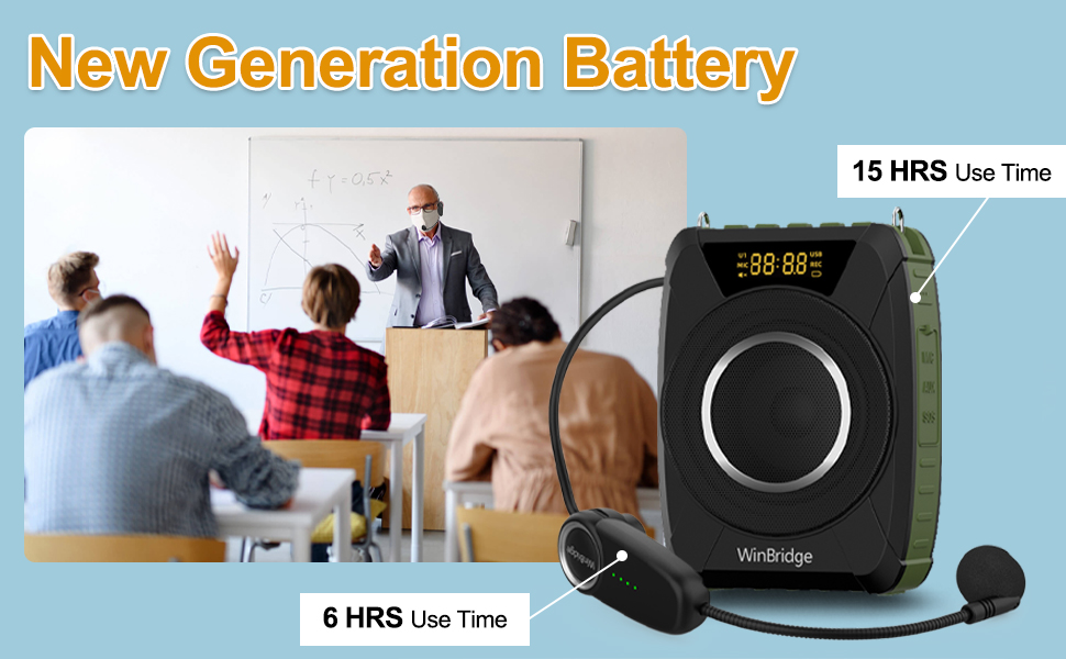 voice amplifier for teacher