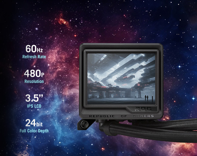 ASUS ROG RYUYJIN III 360 ARGB EXTREME AIO CPU liquid cooler