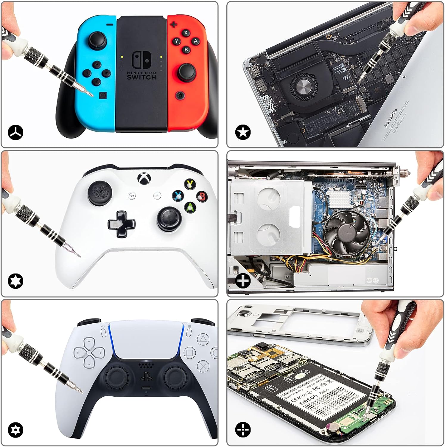 Cell Phone Computer Laptop and Macbook Game Controller and Console Watch and Smart Watch RC Toy Home