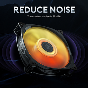 asiahorse argb pc cooling case fan