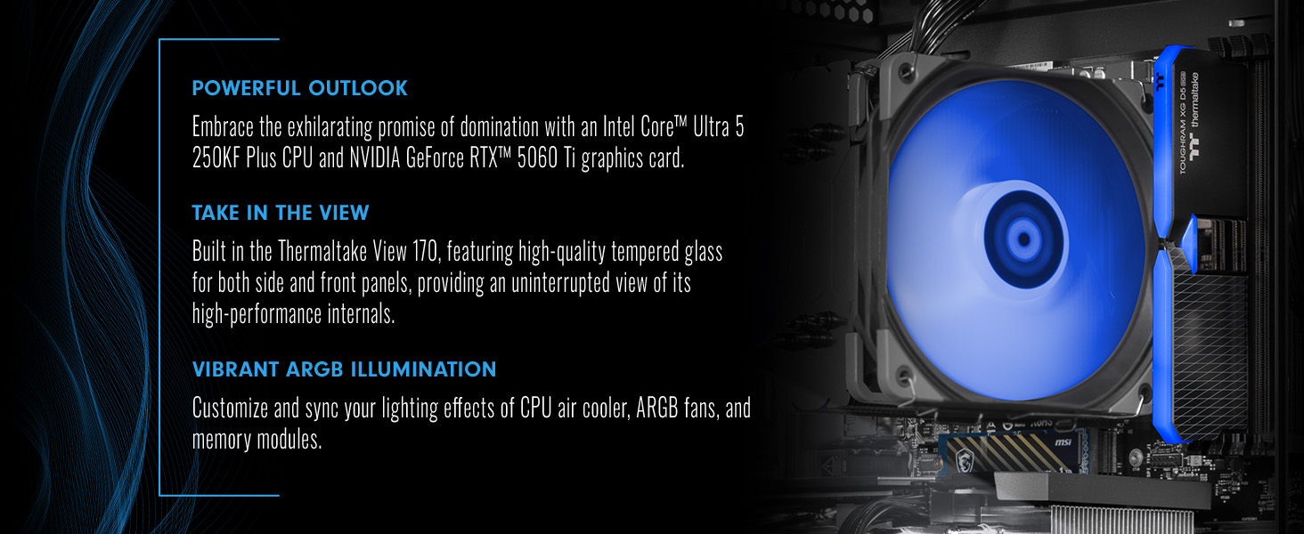 Thermaltake LCGS NE u2560T-V170B Gaming Desktop