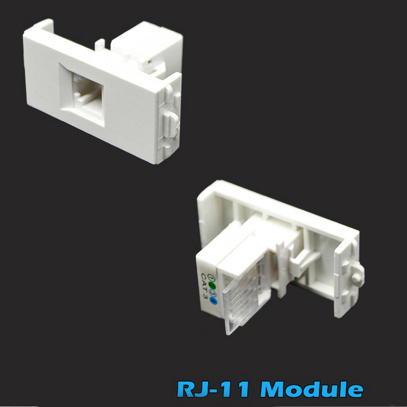 RJ11 Keystone Wall Plate