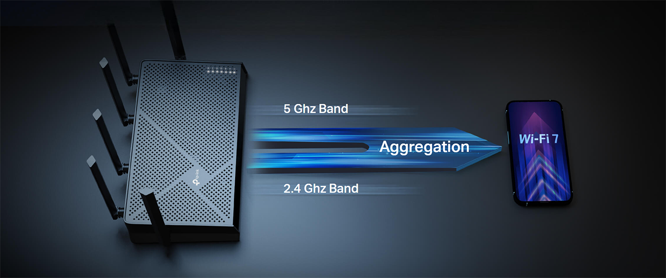 TP-Link Archer BE6500 Dual-Band Wi-Fi 7 Router