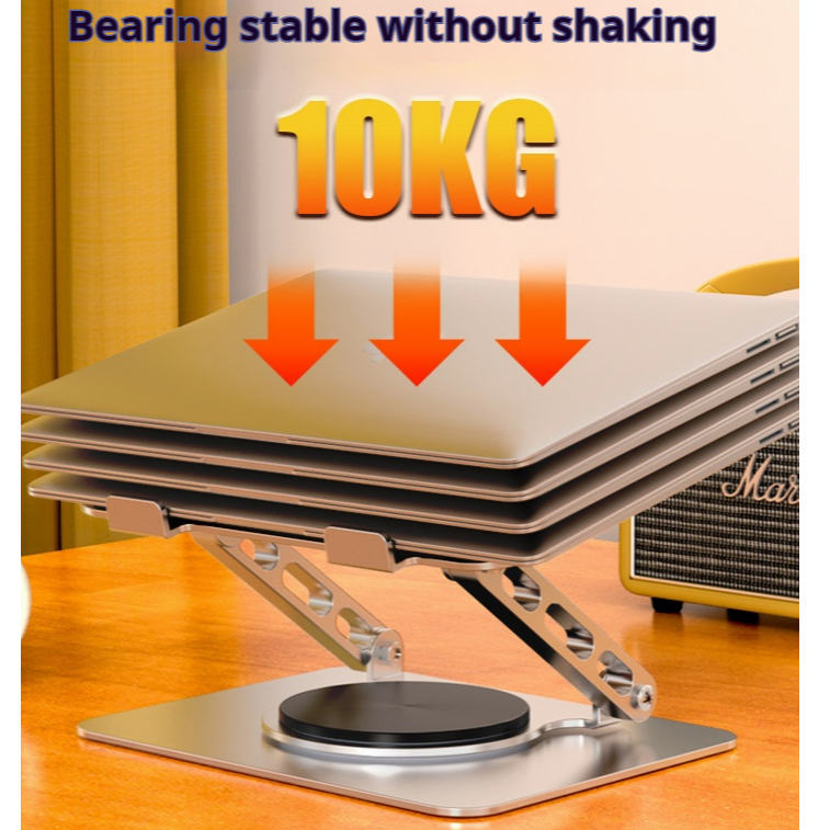 This computer stand for laptop is study and durable which can be able to support laptop weighing up