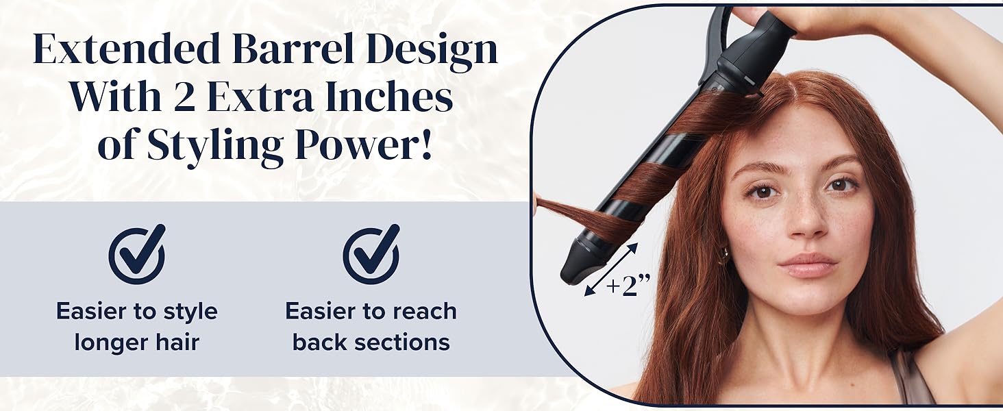 Bio Ionic Long Barrel Curling Iron