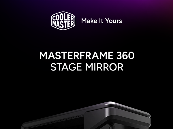 Cooler Master MasterFrame 360 Stage Mirror ATX Mid-Tower PC Case
