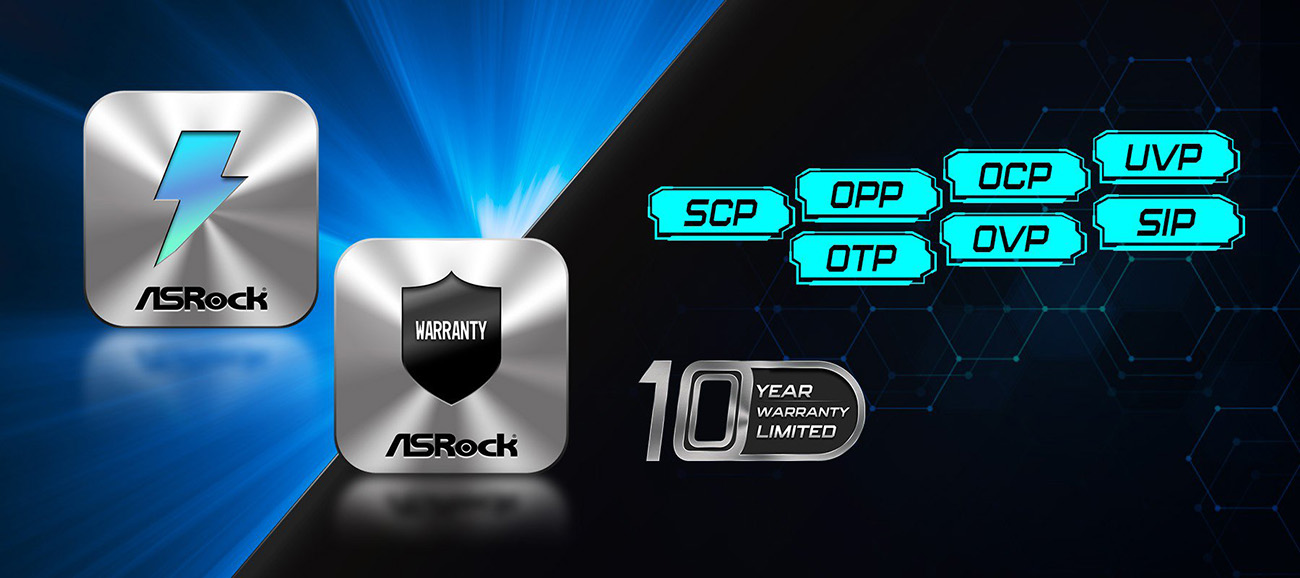 ASRock PRO PRO-M1000G 1000W Power Supply