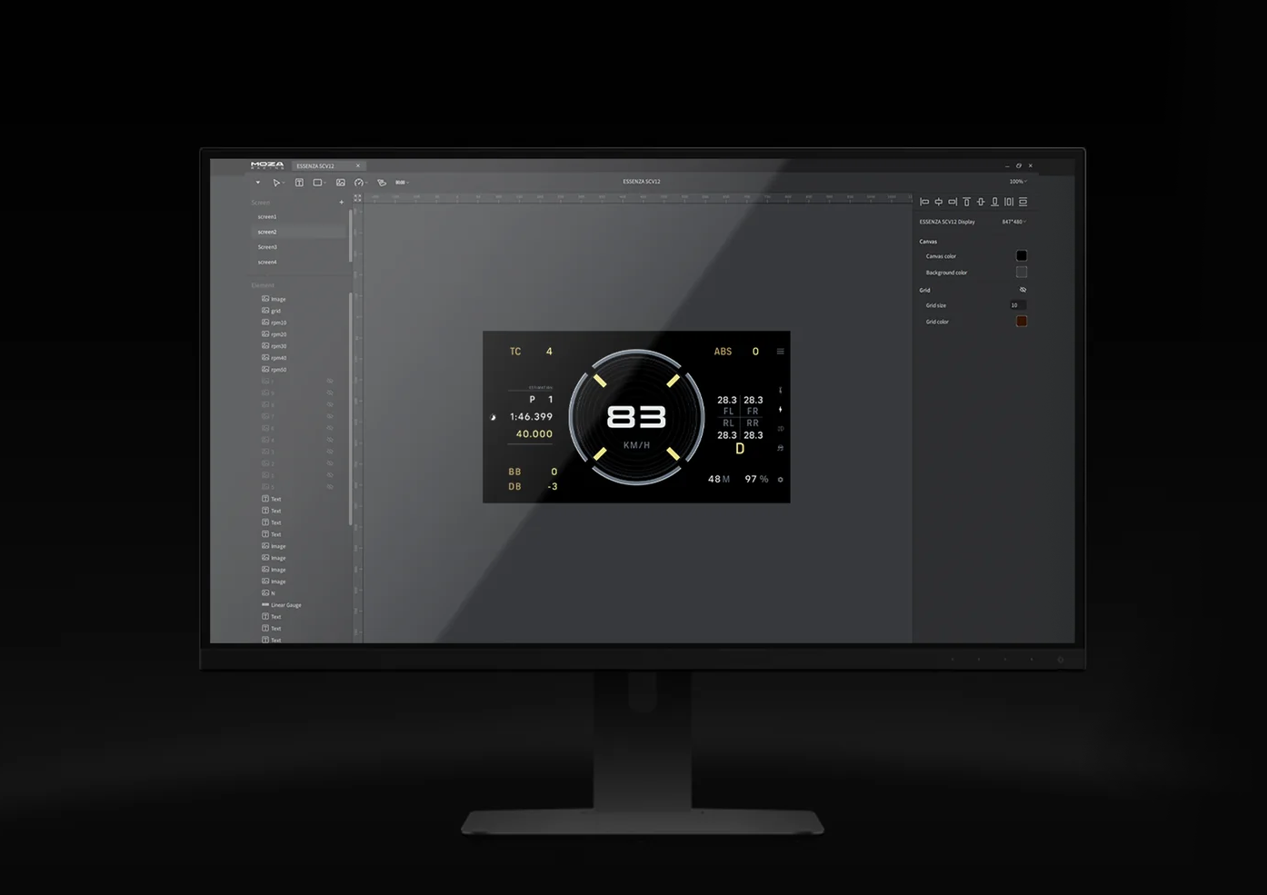 MOZA Porsche MISSION R Simracing Steering Wheel