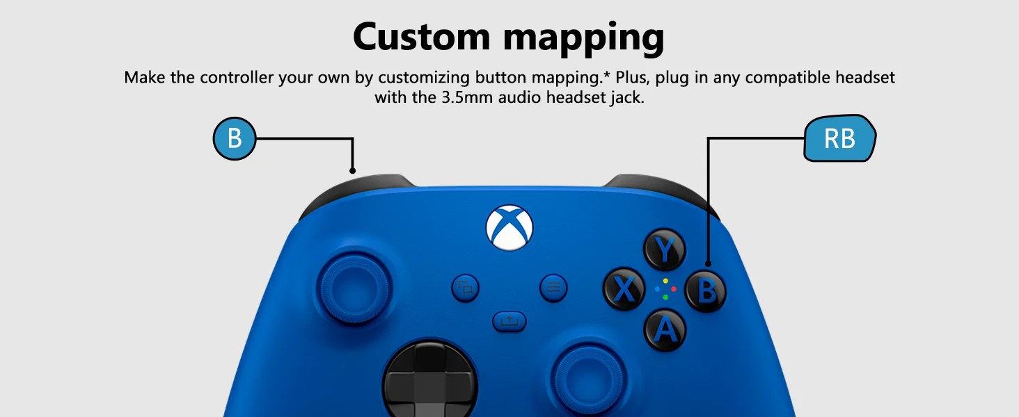 Xbox Controller Shock Blue-3