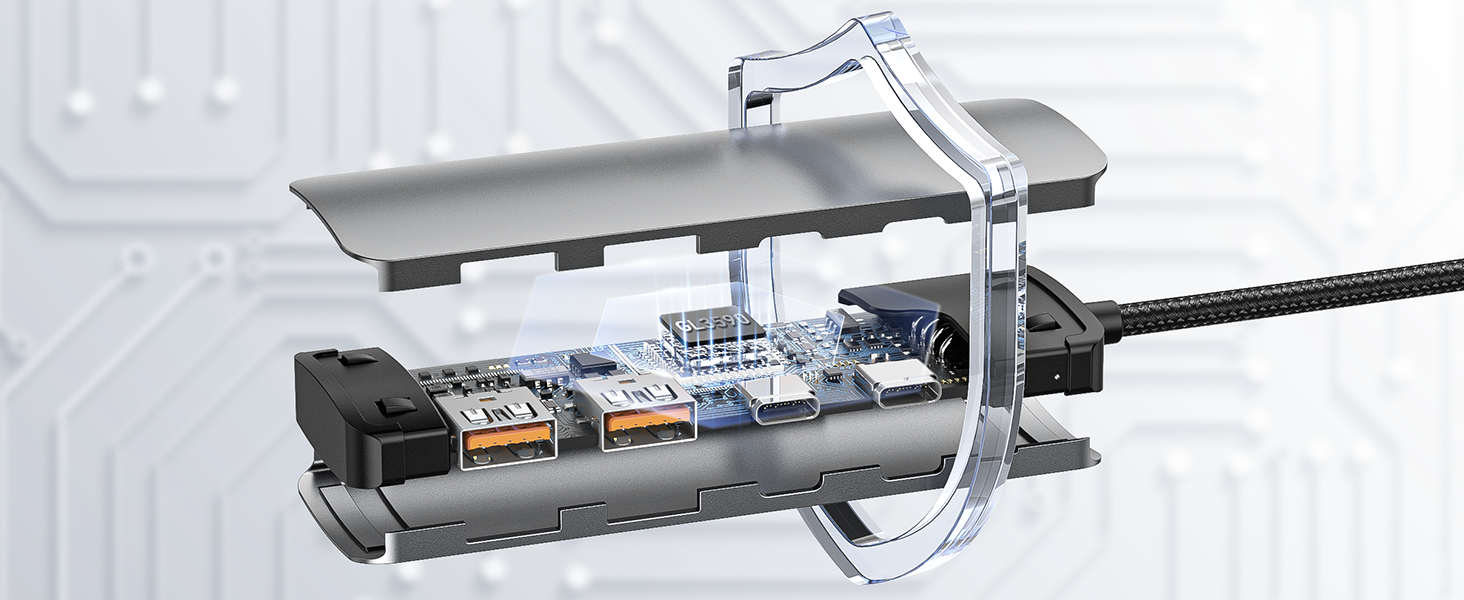 4-Port USB 3.2/USB C Hub