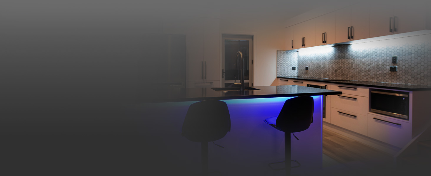 Shelly RGBW2 - Under-cabinet Lighting