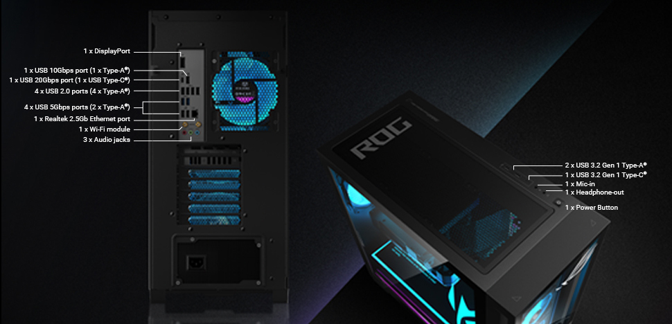 ASUS G Series G700TF-DB774 Gaming Desktop PC 