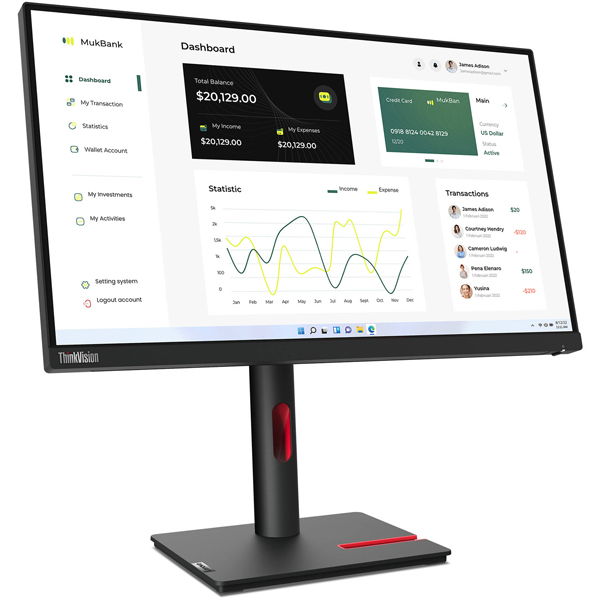 Lenovo ThinkVision 23" FHD IPS (1920x1080) Monitor