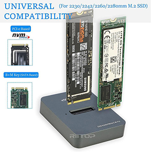 ngff nvme to usb c docking station