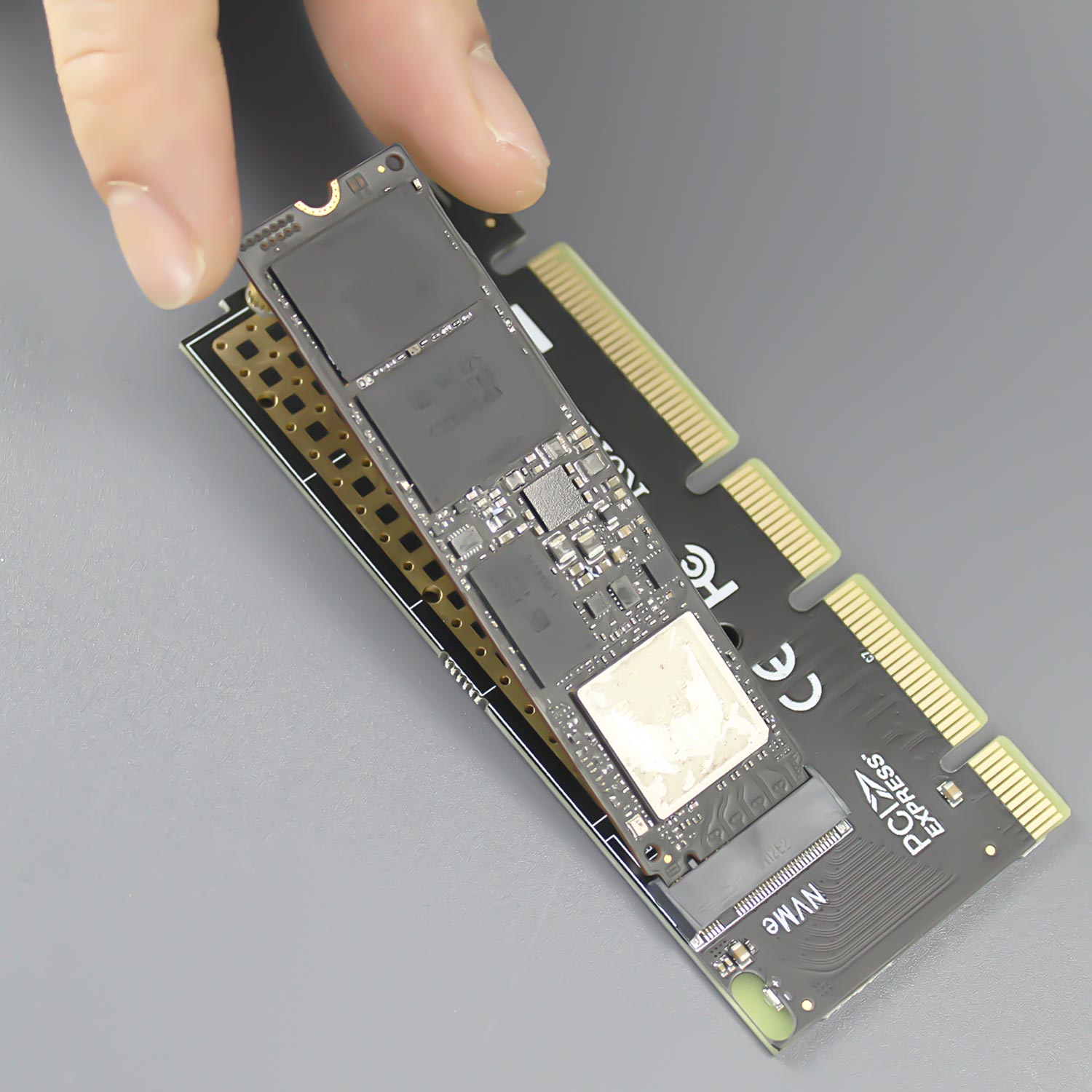 Adaptateur M.2 PCIe NVMe GLOTRENDS Sans Support Pour SSD M.2 - Temu  Luxembourg