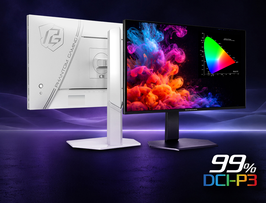 ASRock Phantom Gaming PGO27QSA or PGO27QSA-W Gaming Computer Monitor