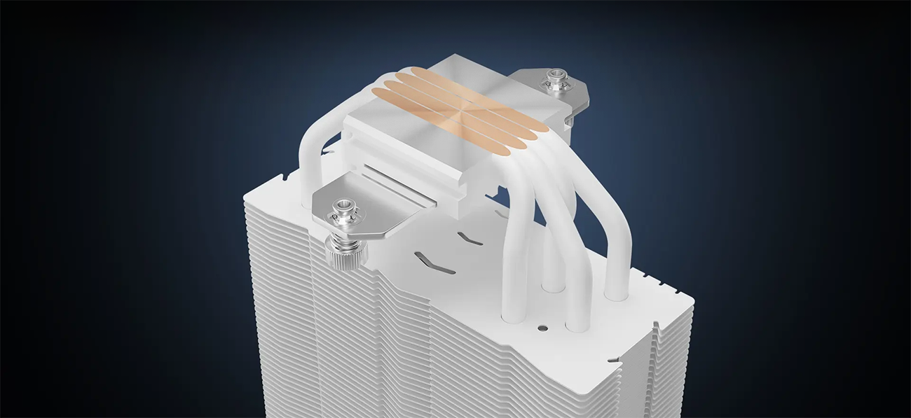 Gamdias BOREAS E2-410WH 120mm Hydraulic CPU Air Cooler