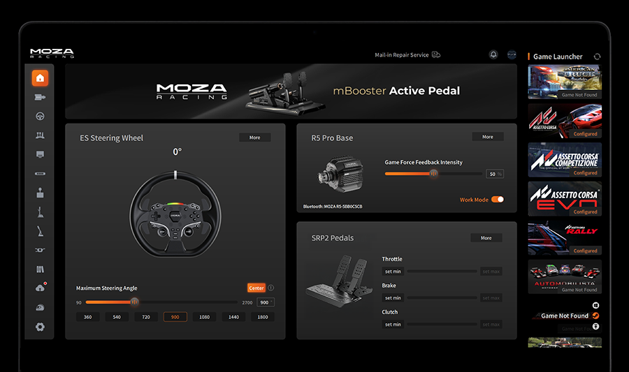 MOZA R5 Pro Truck Bundle