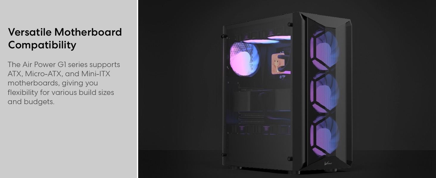 Formula V Line Air Power G1 Mid-Tower PC Case