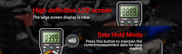 SZ301 Digital Multimeter with case