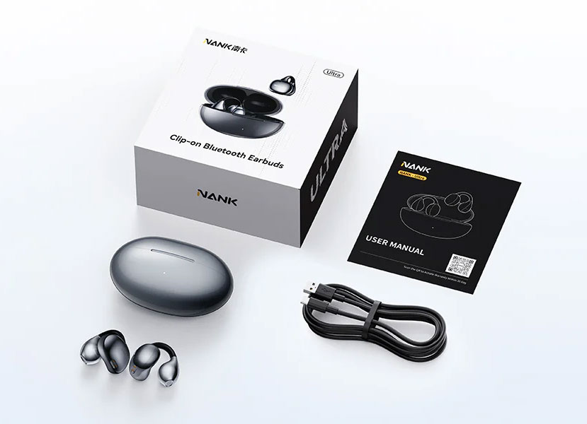 NANK Ultra Clip On Earbuds