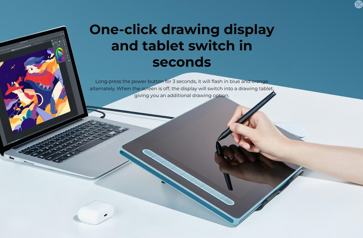 switch from display to tablet