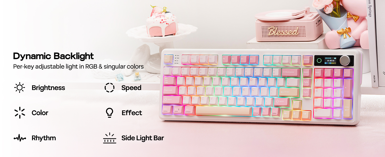 EPOMAKER TH99 PRO Dynamic Backlight