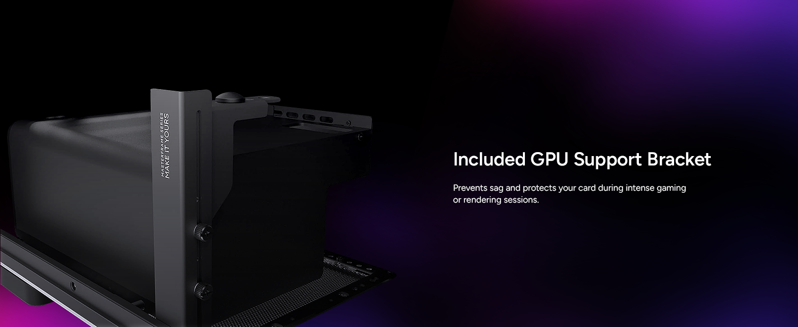 Cooler Master MasterFrame 600 Black ATX Mid-Tower PC Case